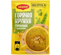 "магги" гор.кружка /гороховая с сух 19г
