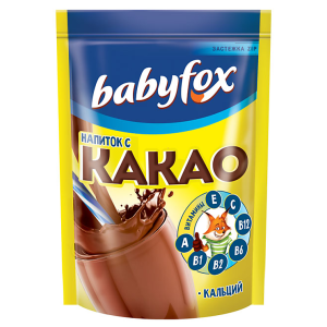 Напиток с какао порошком Бэбифокс 135 г