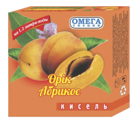 Кисель 170гр Абрикос Омега