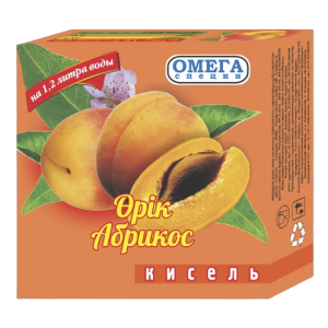 Кисель 170гр Абрикос Омега