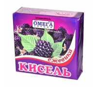 Кисель 170гр Ежевика Омега