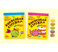 Кокосовая стружка цветная Приправыч