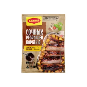 Магги на второе сочные рёбрышки