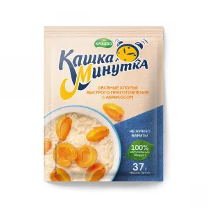 Овсяная каша ”Кашка Минутка” абрикос 37г
