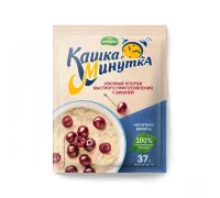 Овсяная каша ”Кашка Минутка” вишня 37г
