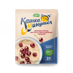 Овсяная каша ”Кашка Минутка” вишня 37г
