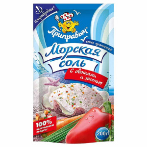 Морская соль с овощами и зеленью Приправыч