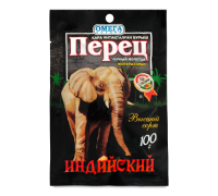 Перец индийский 100 гр черный молотый Омега