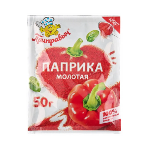Паприка молотая 50 гр Приправыч