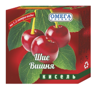 Кисель 170гр Вишня Омега