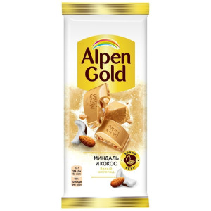Алпен Голд миндаль кокос 80г