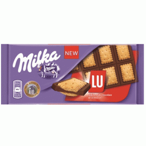 Милка шоколад +печиво 87 гр