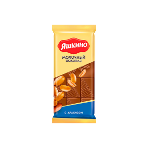 мол, шокол, с арахисом 90г яшкино,