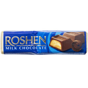 ROSHEN Milk шоколадный батончик молочный 43 г