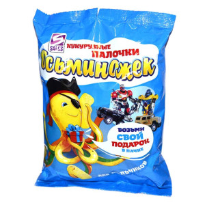 кукурузные палочки Осьминожек 70 гр для мальчиков