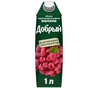 Нектар "Добрый"ябл+черн.ряб.+малина"1 л.