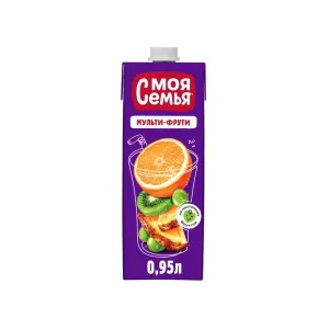 Нап. Моя семья мультифрути 0.95л