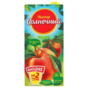 Нектар солнечный персик 1.9л