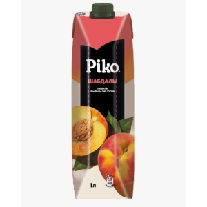 Piko персик 1л тетра пак