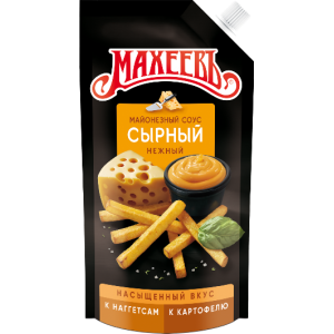 Майонез соус Махеевъ сырный 200 гр