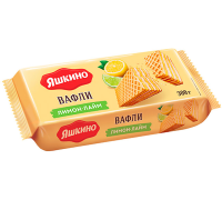 Вафли Яшкино 300 г Лимон-Лайм