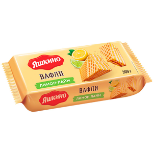 Вафли Яшкино 300 г Лимон-Лайм