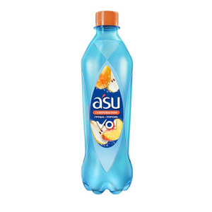 ASU  л со вкусом груши и персика