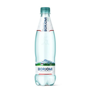 Минеральная вода "Боржоми" 0, 5 л. пласт. (рет)