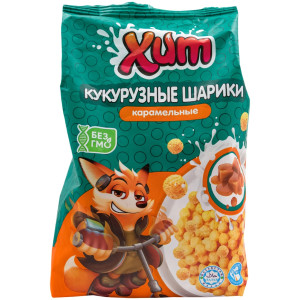 Кукурузный завтрак Хит  карамель 200гр