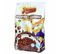 Готовый завтрак Хит шарики и колечки 200 гр