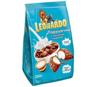 ЛЕОНАРДО 250 г подушечки со вкусом карамели