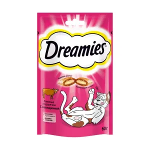 Dreamies лакомые подуш 60г.Говядина