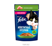 Корм Феликс кролик в желе 75г