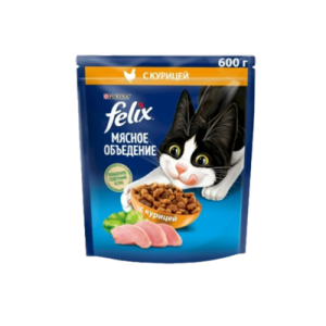 Корм Феликс Мясное объедение Курица 600гр