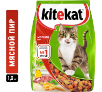 Китикет 1.9 кг.мясной пир
