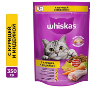 Вискас сухой коробка курица индейка